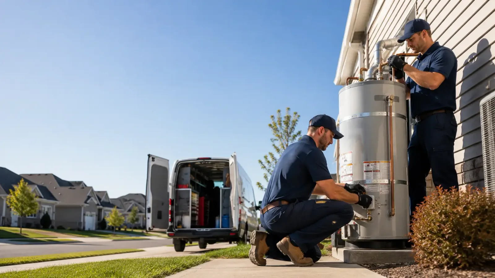 Water Heater Installation in Mound City, KS